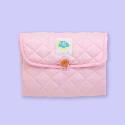 Organic On-The-Go Changing Mat - Pink