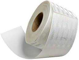 96mm Normal reflective tape White color- 45 Meter