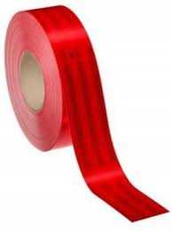 48mm Normal reflective tape Red color- 45 Meter
