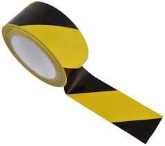 48mm Floor marking tape Yellow/Black color (15 Meter)