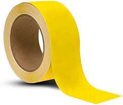 48mm Floor marking tape Yellow color (15 Meter)