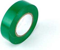 17mm PVC tape Indian normal Green color (6 Meter)
