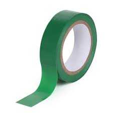 24mm PVC tape fine quality Green color-25 Meter