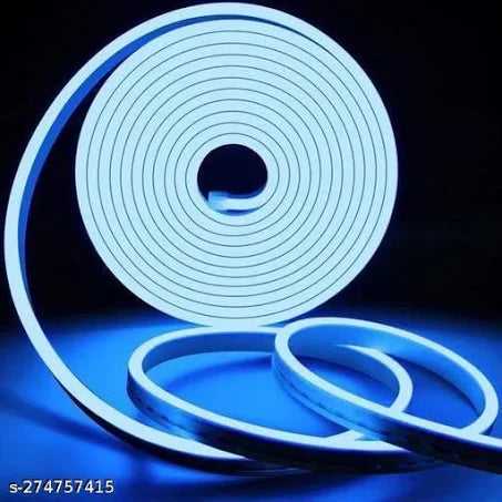 12V Neon Flexible LED Strip Light 50 Meter (Blue)
