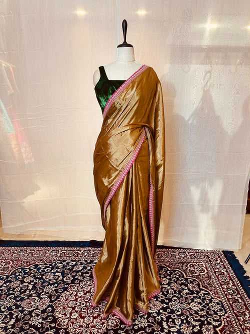 Golden Tissue Saree