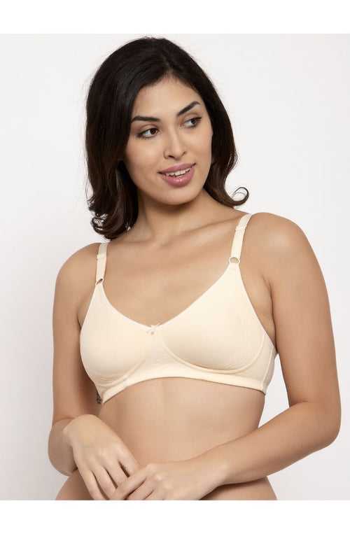 Skin  Non-Padded Non-Wired Full Coverage Support Bra