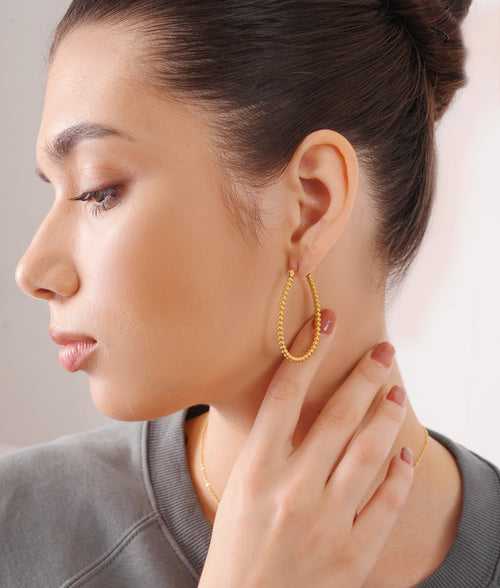 The Shireen Gold Hoops