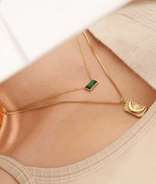 The Emerald Celeste Necklace