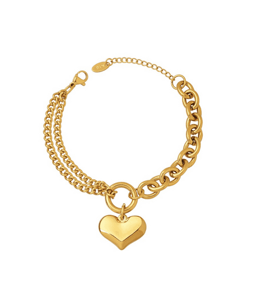 The Heart of Gold Bracelet