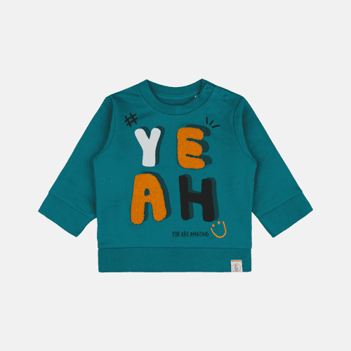 Baby-716 Boys Yeah Tee  - Organic Cotton