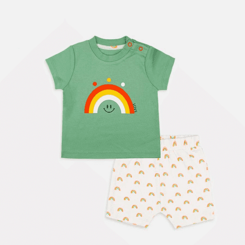 Baby-697 Boy Rainbow Set - Organic Cotton