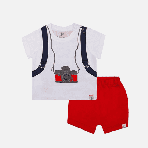 Baby-594 Boys Explorer set - Organic Cotton