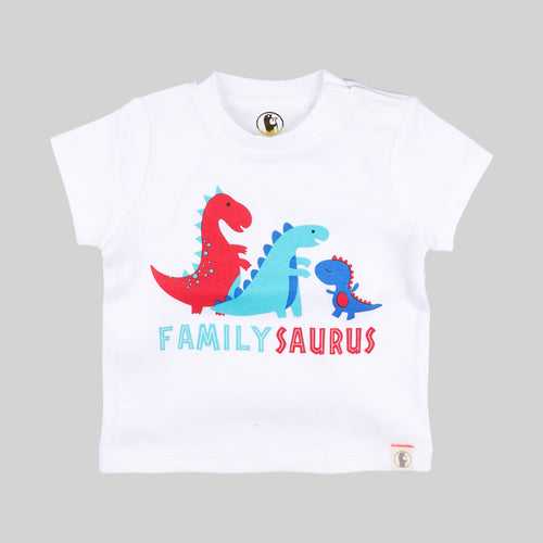 Baby-515 Boys Dino T-Shirt - Organic cotton