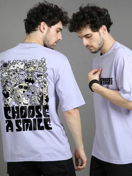 Choose A Smile Oversize T-Shirt