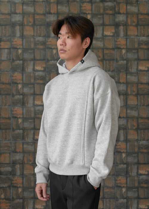 Cement Melange — Fleece Hoodie