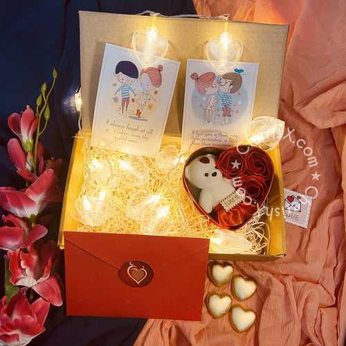 Box Of Hearts - Valentine Gift/Valentine Day Gift for Girlfriend/boy Friend/Valentines Day Gift