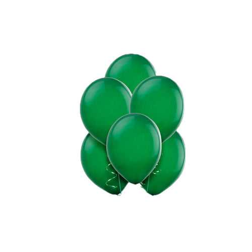 Dark Green latex balloons - pack of 50 Pcs