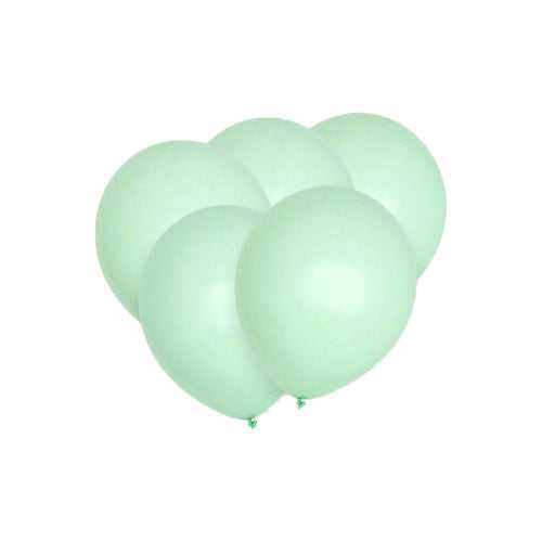 Green pastel balloons - pack of 50 Pcs