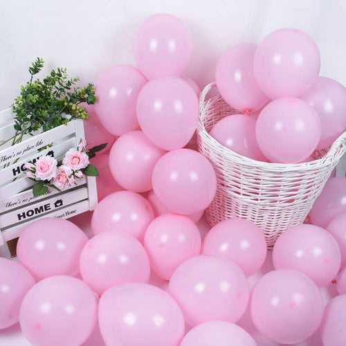 Pink latex balloons - pack of 50 Pcs
