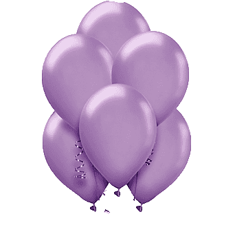 Purple pastel balloons - pack of 50 Pcs