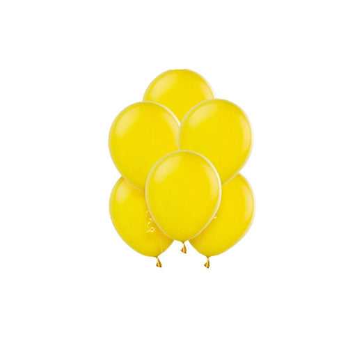 Yellow latex balloons - pack of 50 Pcs