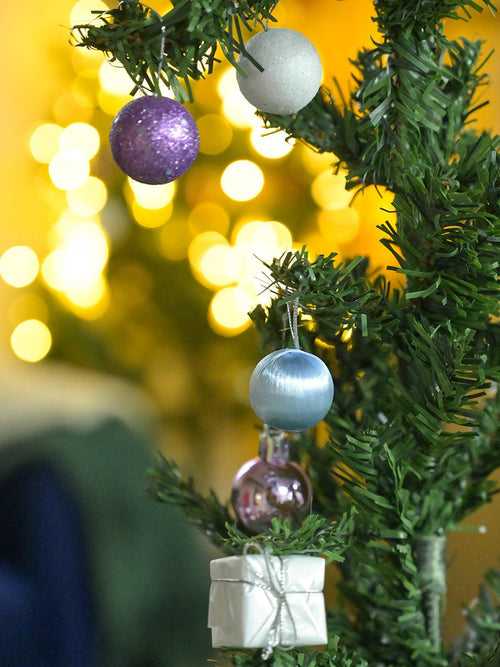 Christmas Tree Hanging (Baubles (Golden, Set Of 20 Pcs)
