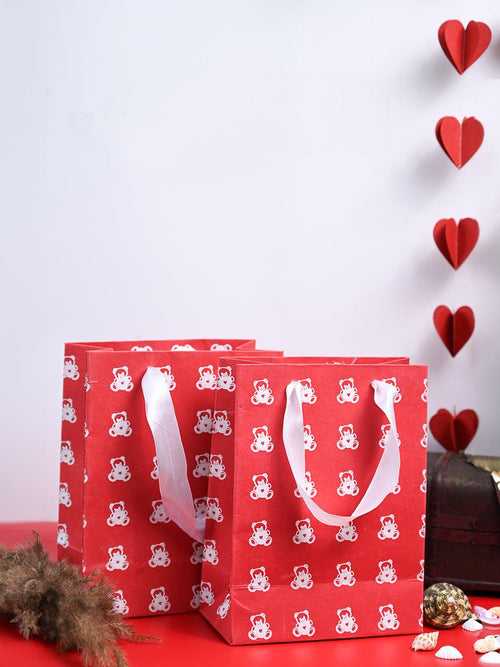 Valentine Gift Bag - Medium Set Of 2 Pcs