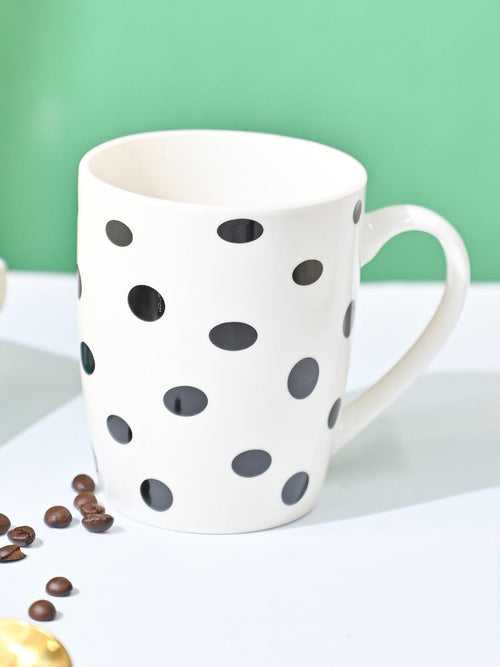 VON CASA Black & White Mug - 380Ml