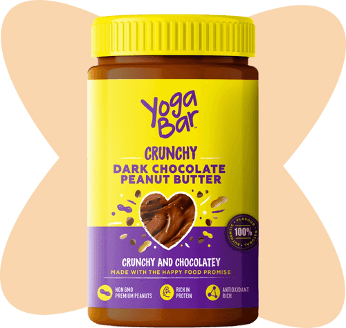 Crunchy Dark Chocolate Peanut Butter with Probiotics 1 Kg