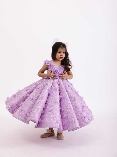 Janyas Closet Luxe Starlight Lavender Selena Gown*