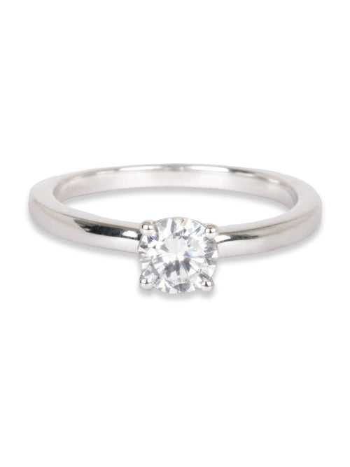 Ornate Jewels 0.8 Carat American Diamond Solitaire Ring