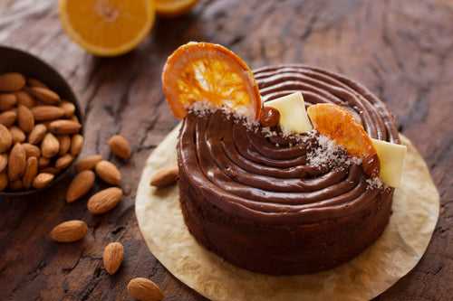 Chocolate Almond & Orange Cake
