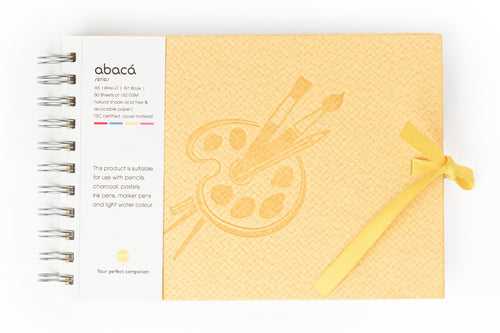 Abaca Sketch Book A5 Yellow