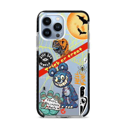 Trick or treat iPhone Case