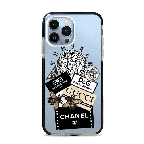 Luxury Brand Sticker 2.0 iPhone Case