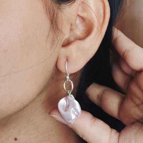 #12 - Baroque Pearl Earrings