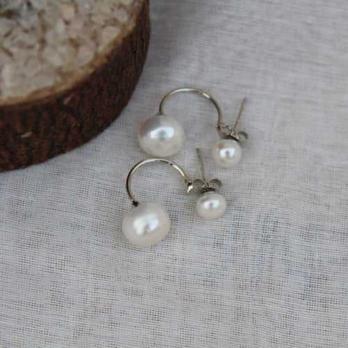 #36 - Studs Baroque Pearl Earrings