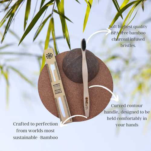 Bamboo Premium Toothbrush - Pack of 1