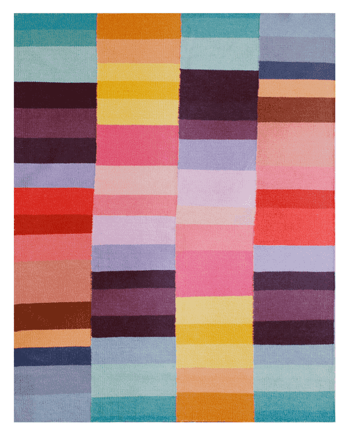 Hand-crafted Modern  Rug (FR-018)