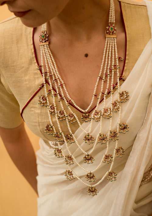 Golconda Panchlada 'Five Layered' Necklace