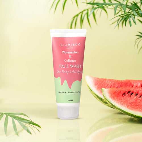 Glamveda Watermelon & Collagen Firming Face Wash