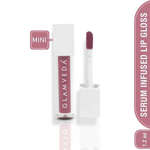 Glamveda X Rashami Desai Mini Infused Serum Lip Gloss | Delulu -120