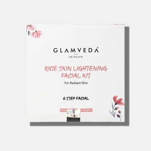 Glamveda Rice Skin Lightening Facial Kit 120gm