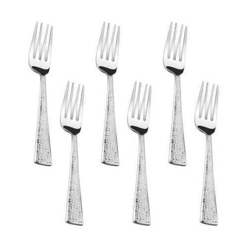 Stainless Steel Dessert Fork (Design: Ethnic)