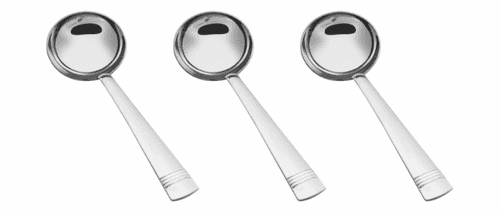 Stainless Steel Ladle (Design: Triline No. 10)