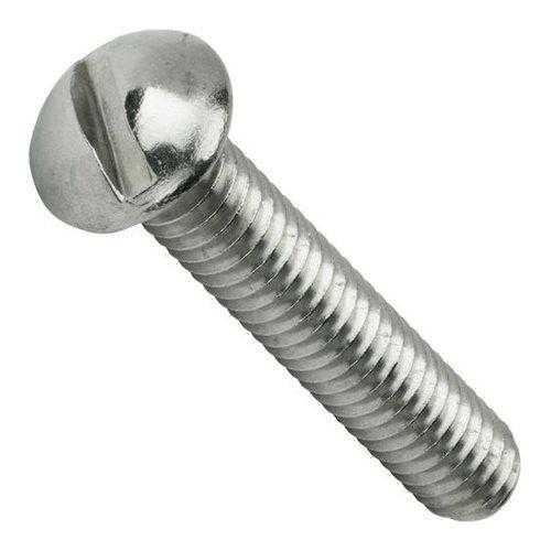 M2 202 Stainless Steel Button Head Slotted Screws Pack of 100