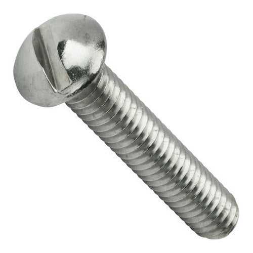 M2.5 202 Stainless Steel Button Head Slotted Screws Pack of 1000