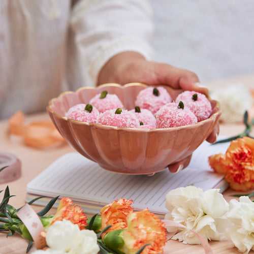 Mogra Bowl Large (Pink)