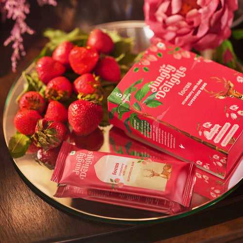 Focus Strawberry with Tulsi