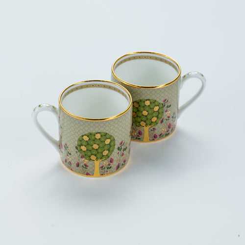 Gift Set – PICHWAI Set Of 2 GREEN Mini Tea Mugs